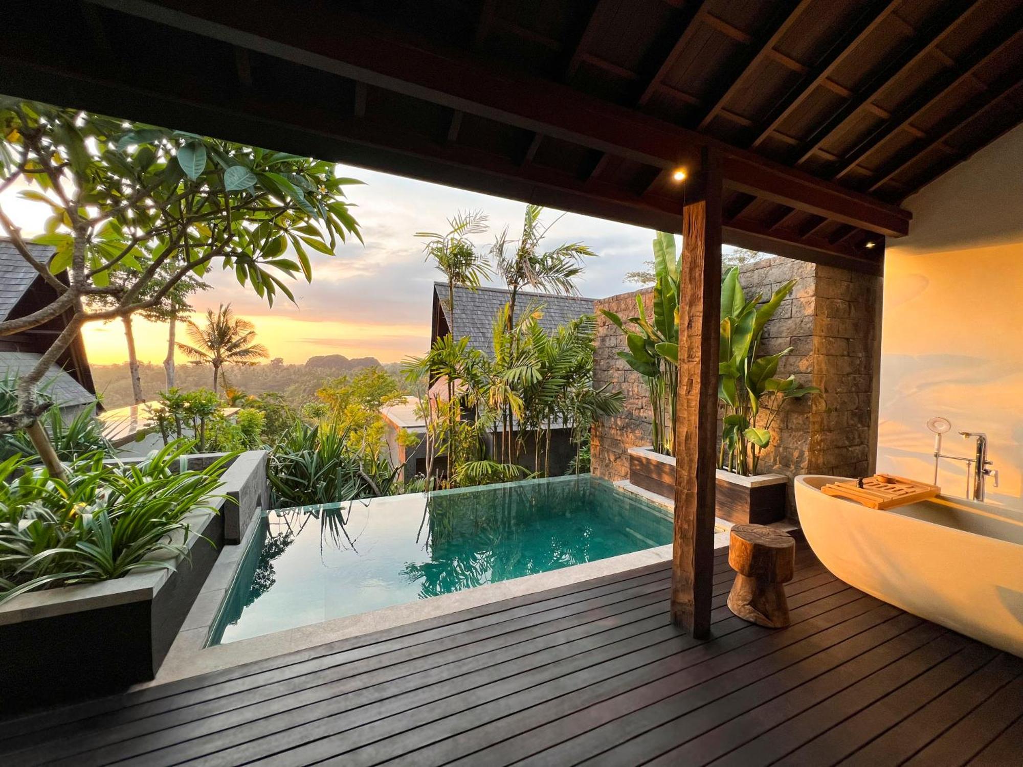 Villa The Ridge Bali à Ubud Extérieur photo